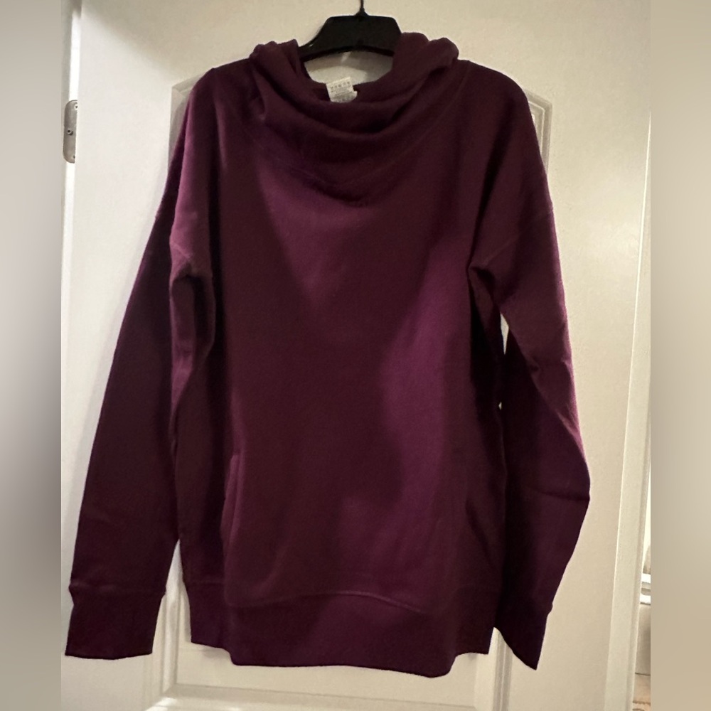 Zyia Plum hoodie sweatshirt - Size L